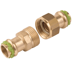VSH SudoPress koper water 3-dl. koppeling vlakdichtend 2 x pers