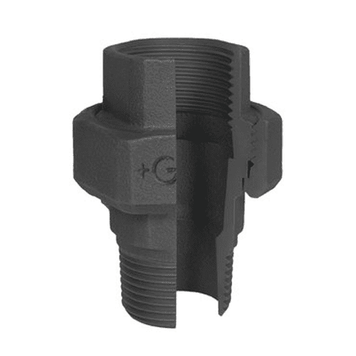 GF 331 malleable vlakdichtende koppeling (bi.dr. x bu.dr.)