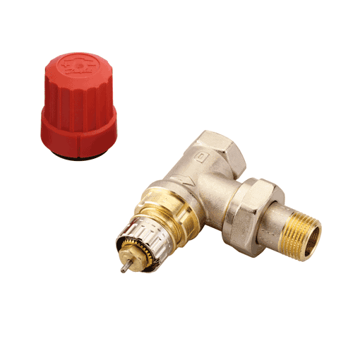 Danfoss thermostaatkraan RA-N haaks