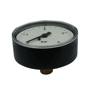 Manometer kunststof kast incl. verstelbare zone
