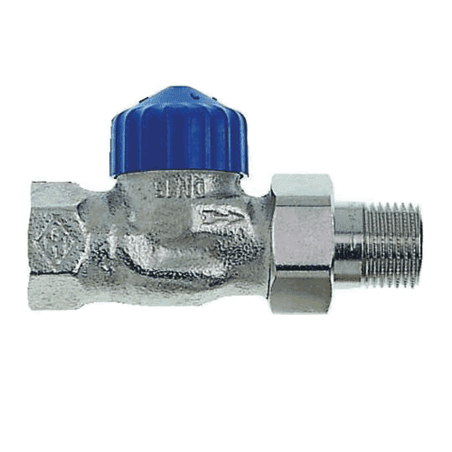 Heimeier thermostatische afsluiter lage weerstand
