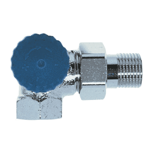 Heimeier thermostatische afsluiter, dubbelhaaks links