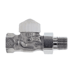 Heimeier V-exact thermostatische afsluiter met voorinstelling, binnendraad
