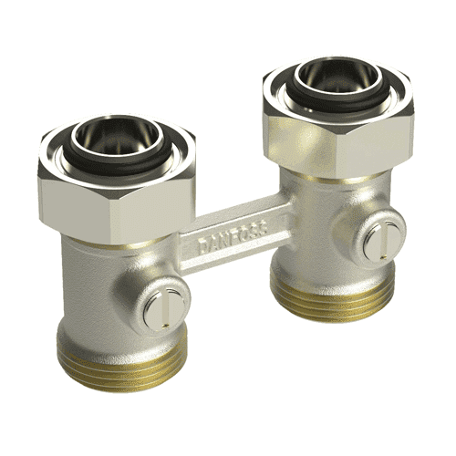 Danfoss voetventiel H-blok RLV-KB