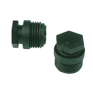 Henco, PVDF plug, 1/2" bu.dr. (niet geschikt voor afpersen)