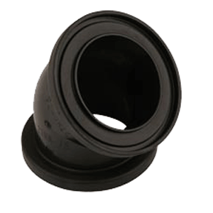Henco Super Size, basisstuk t.b.v. bocht 45gr