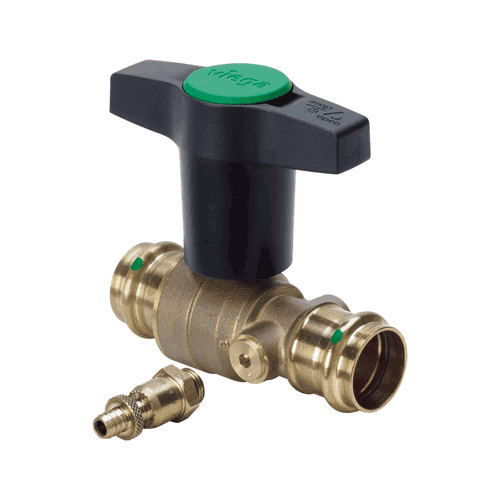 Viega Easytop kogelkraan met SC-Contur 2275.3