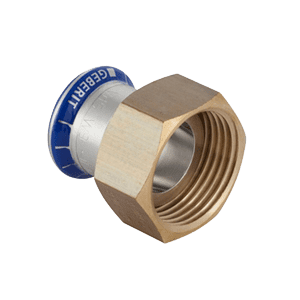 Mapress RVS 316, FKM blauw, 2- delige vlakke koppeling