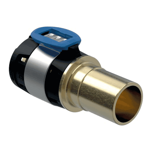 Geberit FlowFit overgang met Mapress