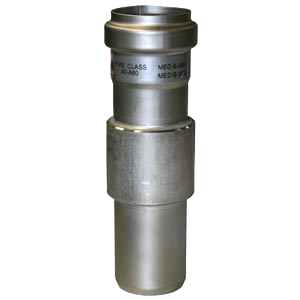 RVS buisdoorvoer mof-spie