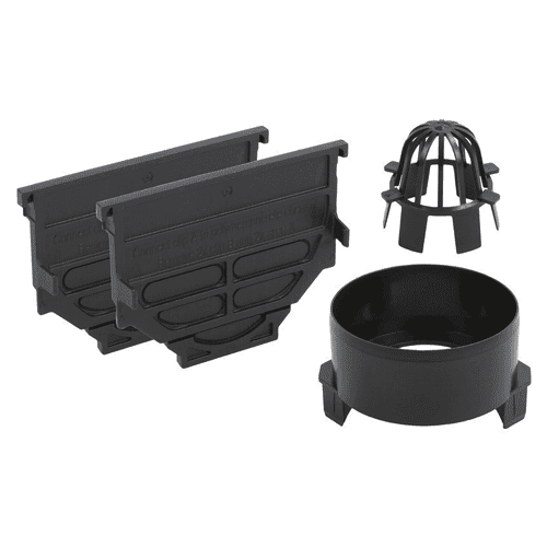 ACO House&Garden Hexaline eindplaat set