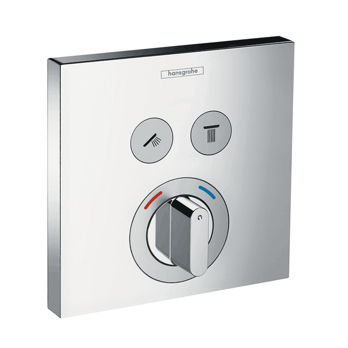 Hansgrohe Shower Select douchemengkraan afbouwdeel met stopkraan