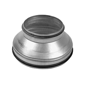 Spiraliet met EPDM dichting, geperst verloop