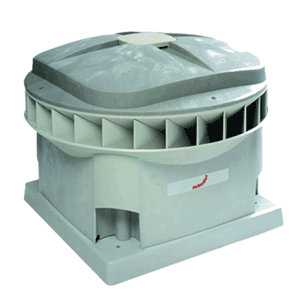 Zehnder dakventilator MX - diagonaal uitblazend