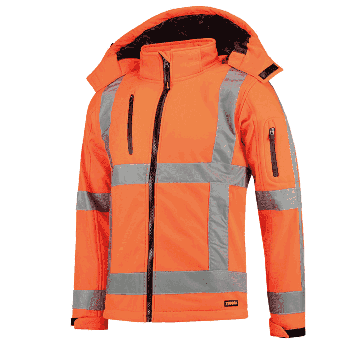 Tricorp softshell jas RWS - fluor orange
