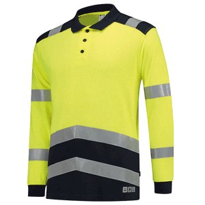 Tricorp poloshirt Multinorm bicolor - yellow-ink